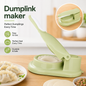Dumpling Maker Press | Easy Dumpling, Momo & Empanada Maker Tool | Food Grade Kitchen Gadget