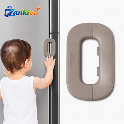 Child Safety Fridge Lock – Premium Baby Proof Cabinet & Refrigerator Door Lock