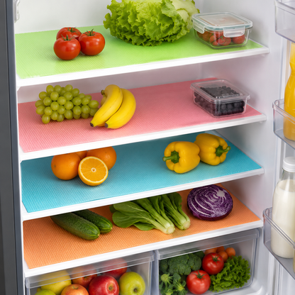 Premium Non-Slip Shelf Liner Roll – Waterproof Refrigerator & Kitchen Cabinet Drawer Mat | Cut-to-Fit Anti-Slip Shelf Protector