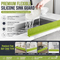 Premium Silicone Kitchen Sink Splash Guard | Anti-Splash Water Barrier