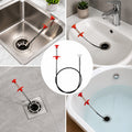 Flexible Drain Cleaner Grabber | Hair & Clog Removal Tool for Bathroom & Kitchen
