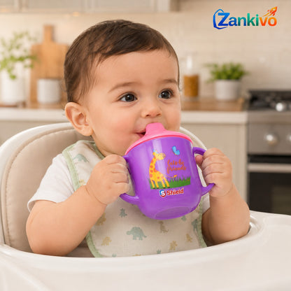 Shield Baby Classic Training Cup 180ml – BPA Free Sippy Cup with Spill-Proof Spout & Easy Grip Handles for Babies
