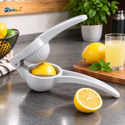 Premium Manual Citrus Lemon Squeezer | Heavy Duty Hand Lemon Juicer | Easy Juice Extractor for Kitchen